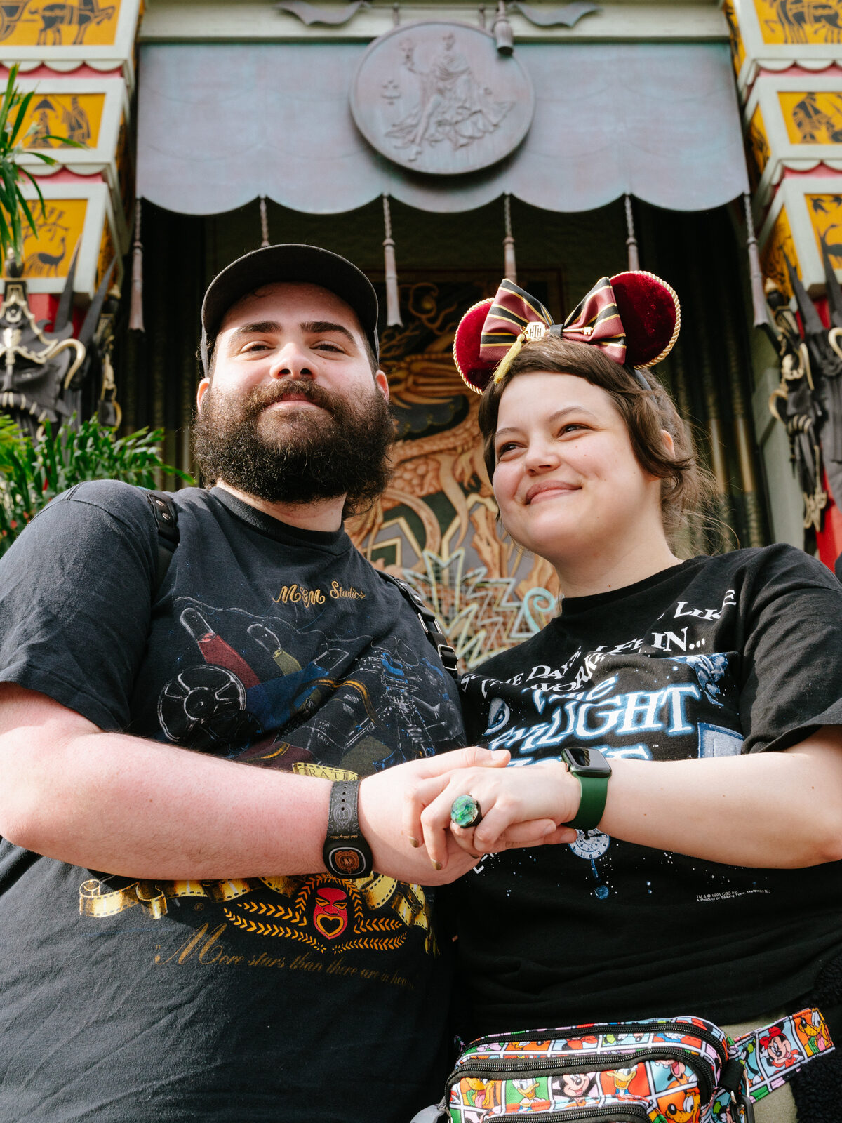 Kayla and Alex's engagement photos, Walt Disney World, January 2024