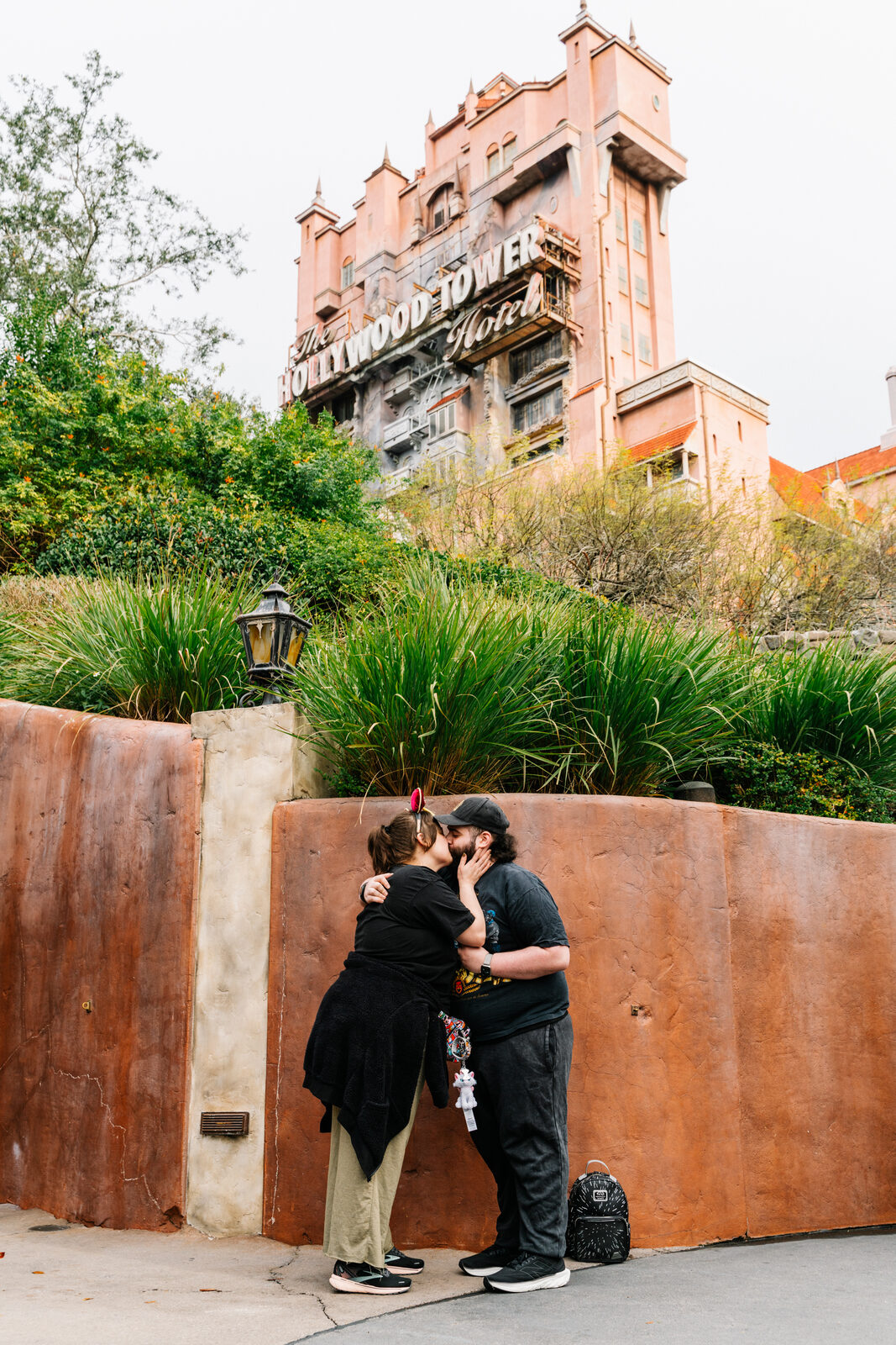 Kayla and Alex's engagement photos, Walt Disney World, January 2024
