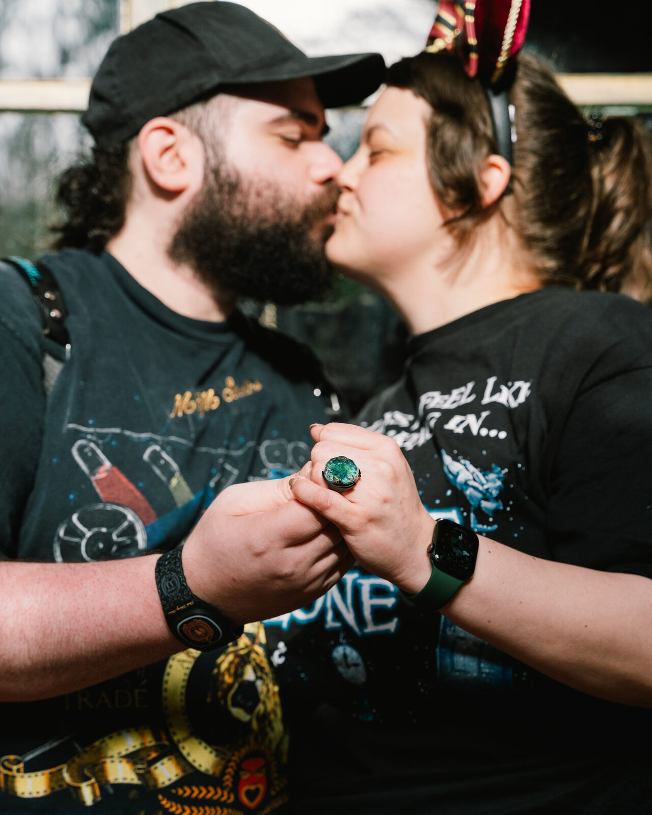 Kayla and Alex's engagement photos, Walt Disney World, January 2024
