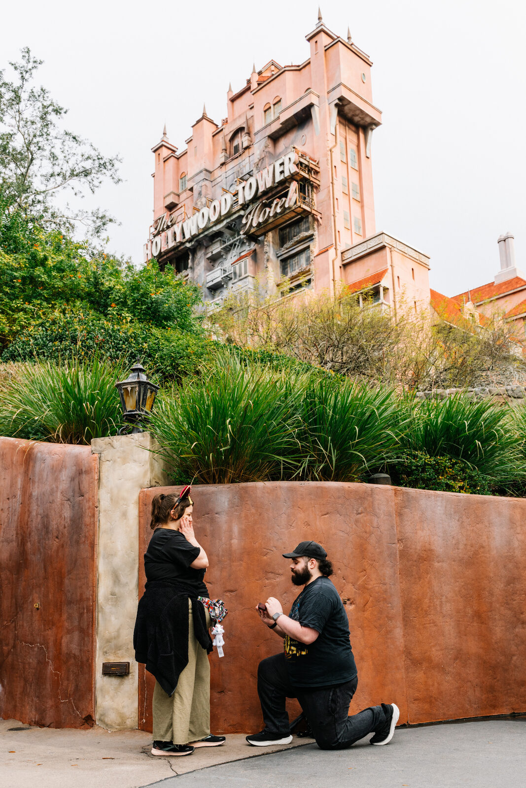 Kayla and Alex's engagement photos, Walt Disney World, January 2024