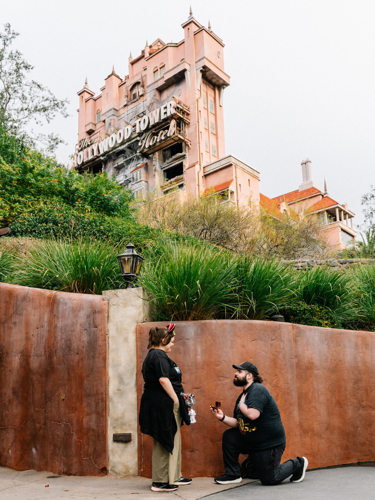 Kayla and Alex's engagement photos, Walt Disney World, January 2024