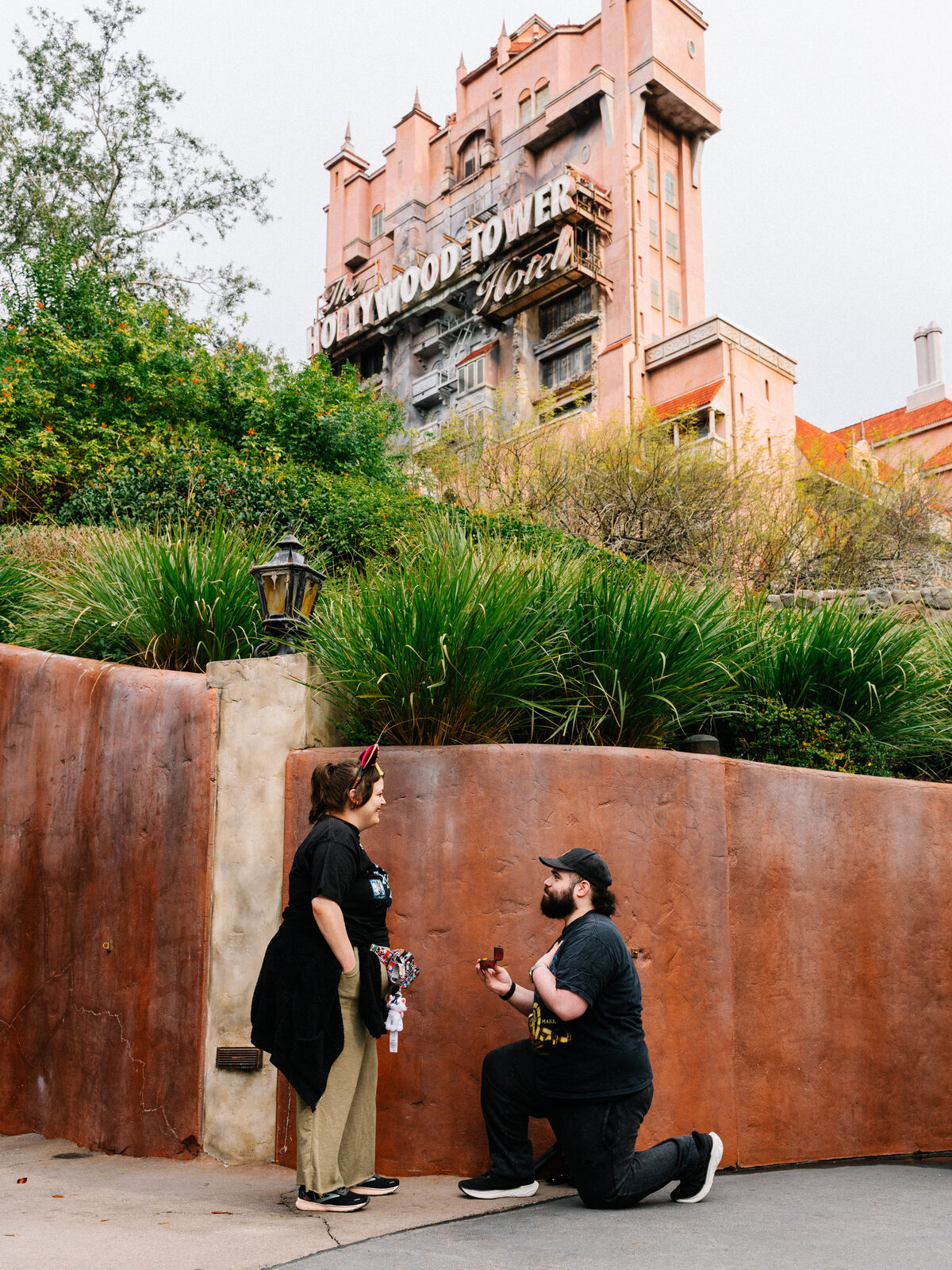Kayla and Alex's engagement photos, Walt Disney World, January 2024