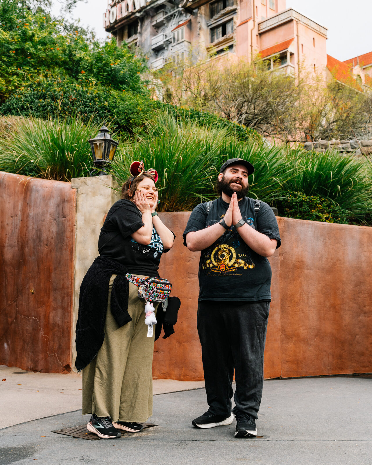 Kayla and Alex's engagement photos, Walt Disney World, January 2024