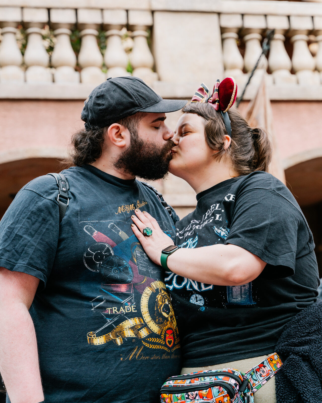 Kayla and Alex's engagement photos, Walt Disney World, January 2024