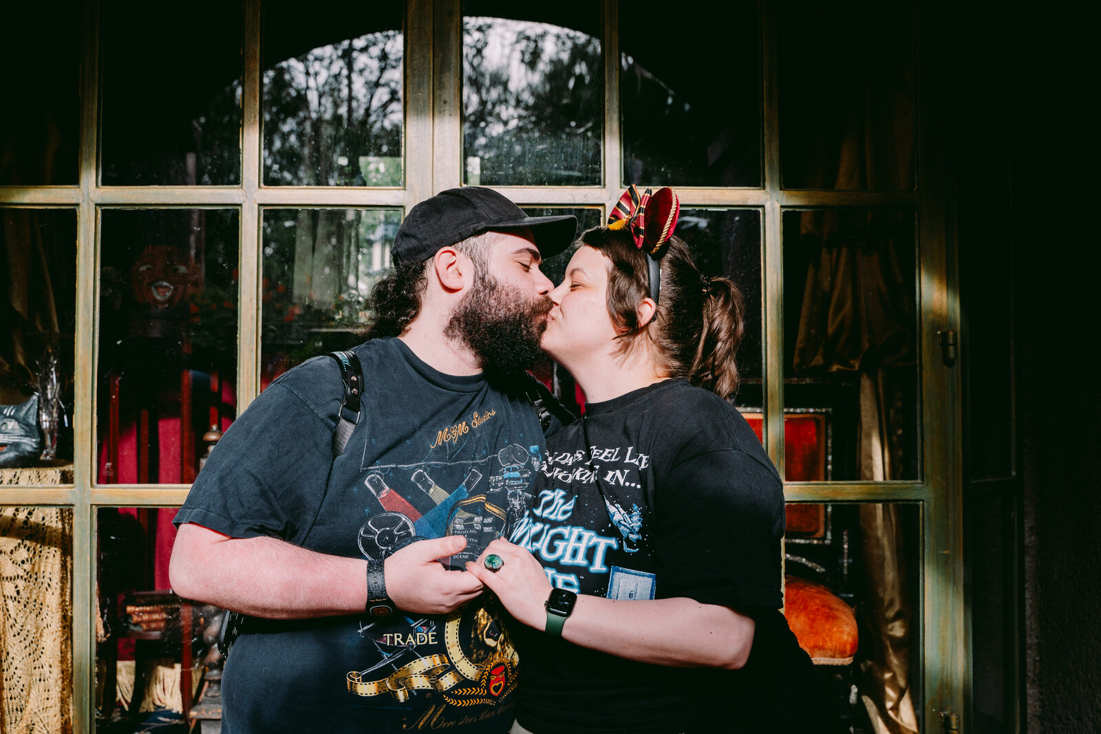 Kayla and Alex's engagement photos, Walt Disney World, January 2024