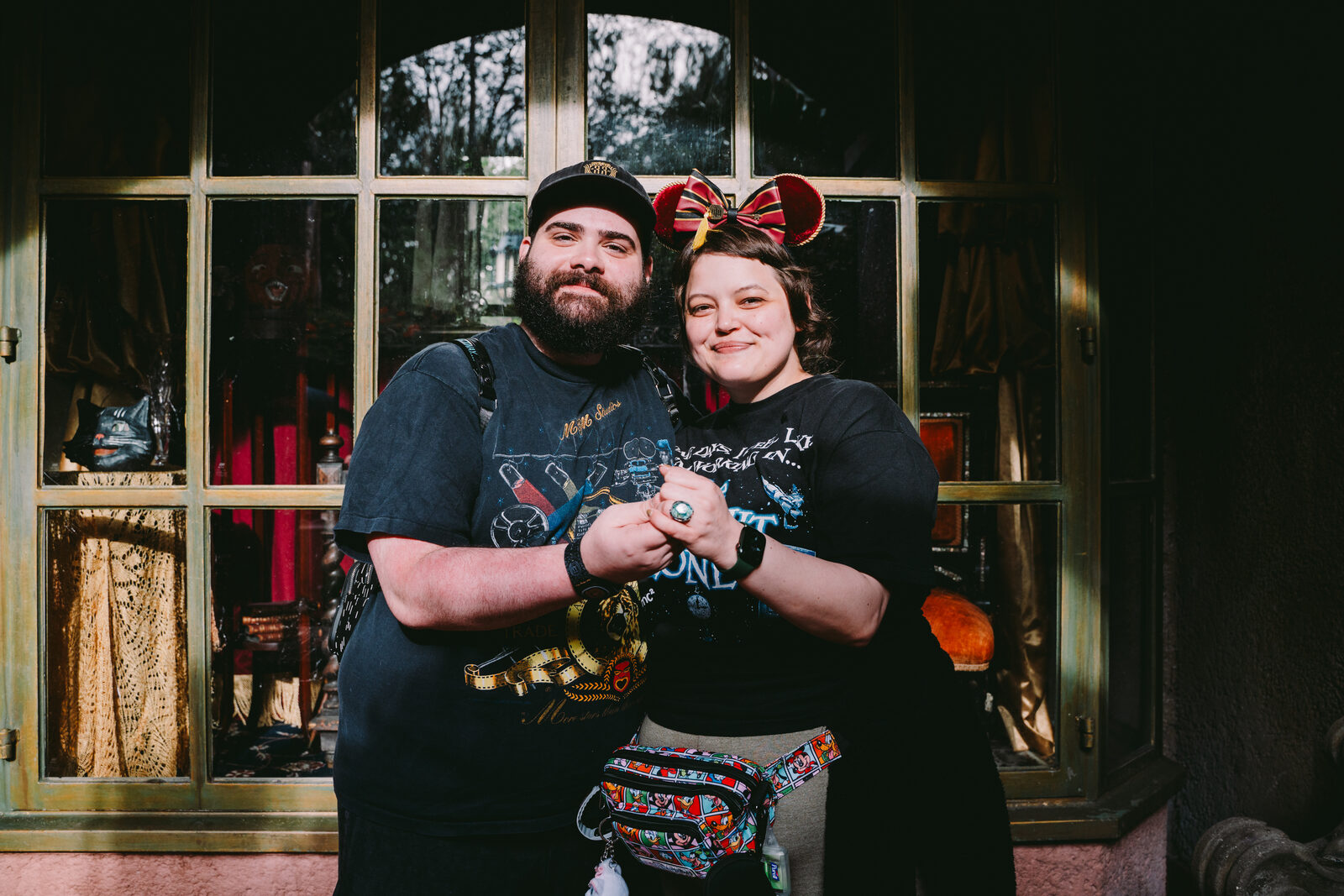 Kayla and Alex's engagement photos, Walt Disney World, January 2024