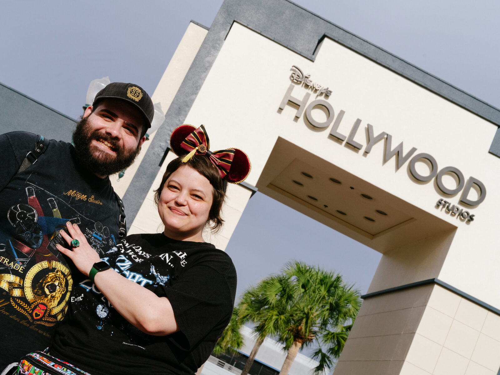 Kayla and Alex's engagement photos, Walt Disney World, January 2024