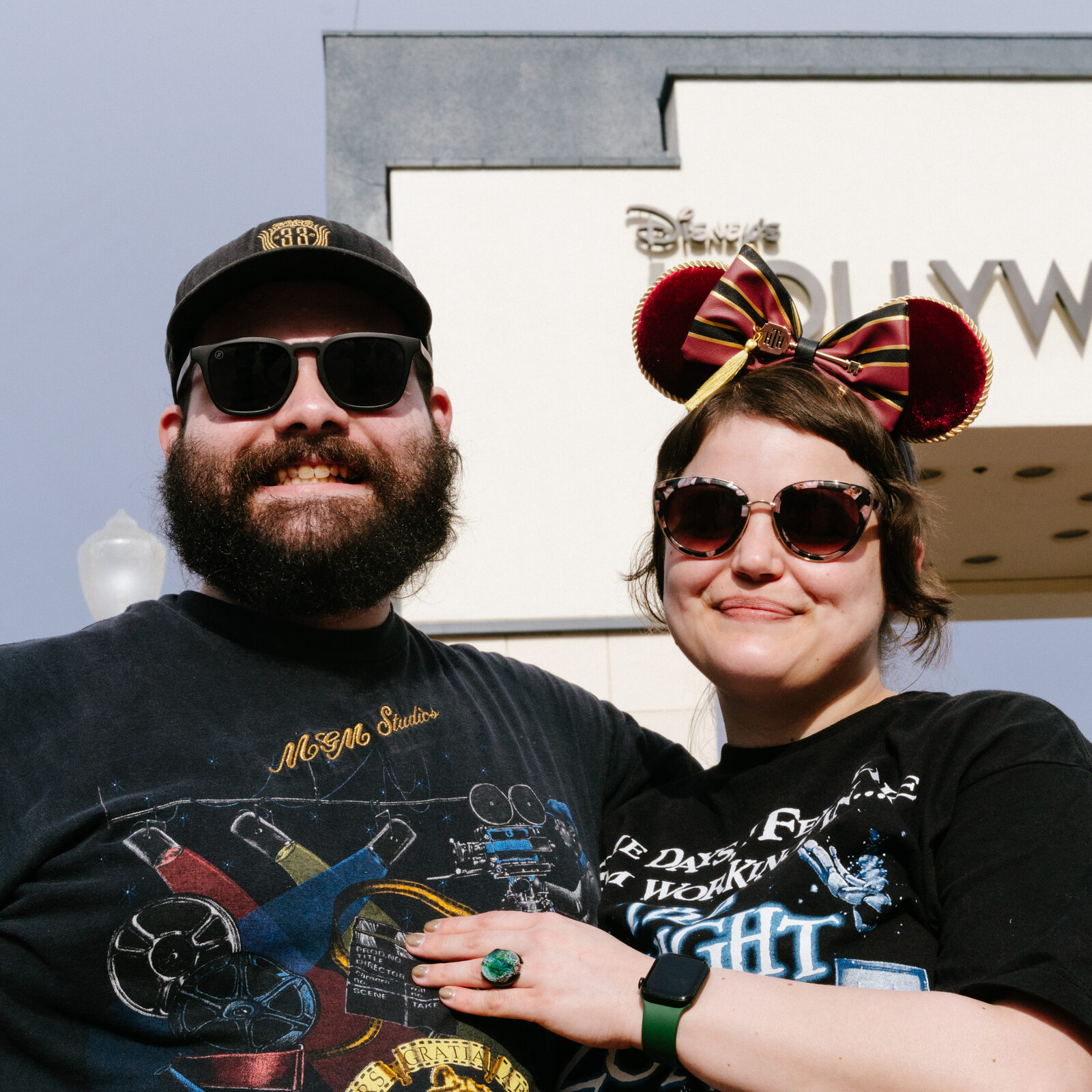 Kayla and Alex's engagement photos, Walt Disney World, January 2024