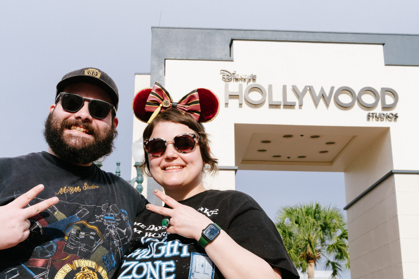 Kayla and Alex's engagement photos, Walt Disney World, January 2024