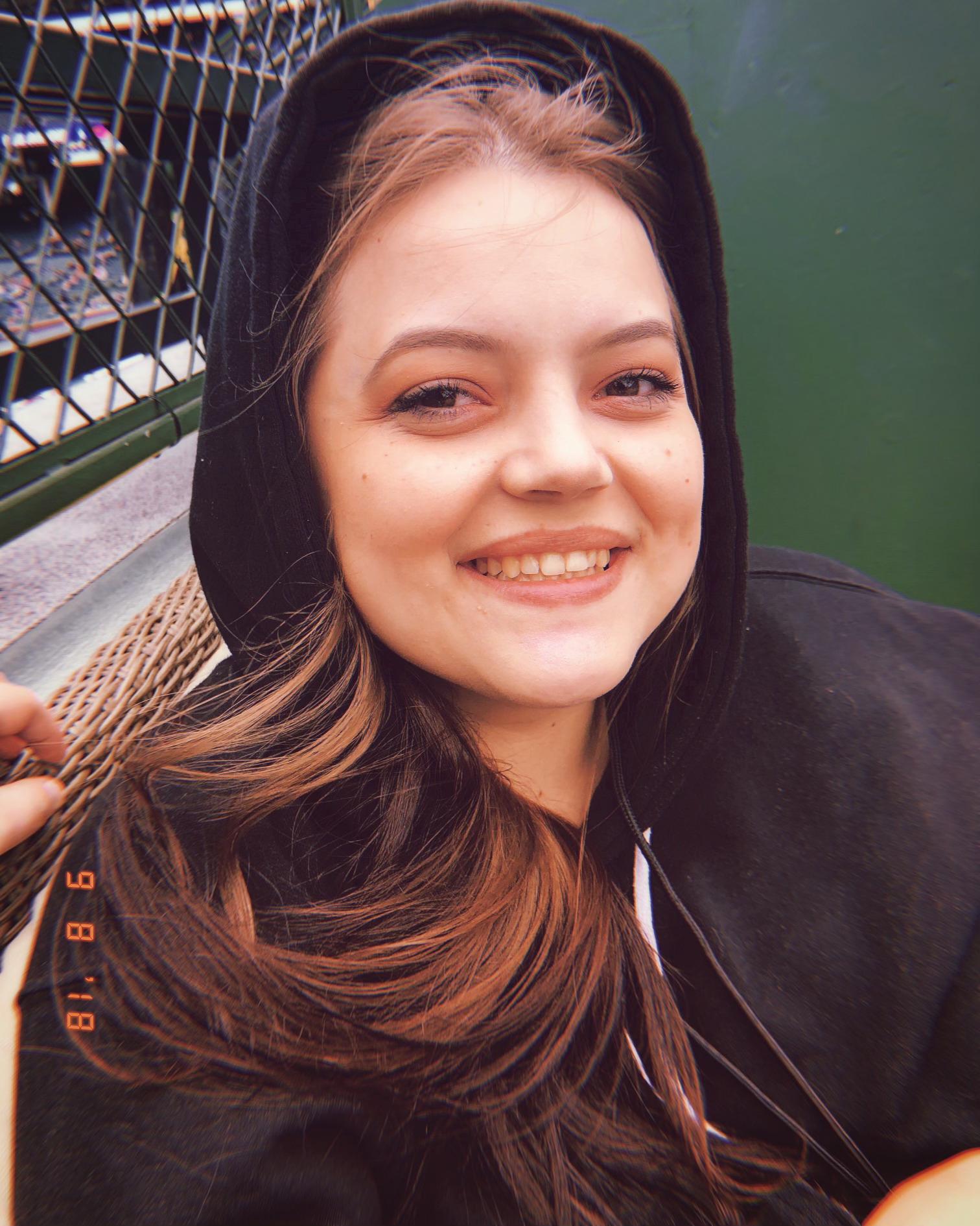 Kayla at Wrigley Field, September 2018
